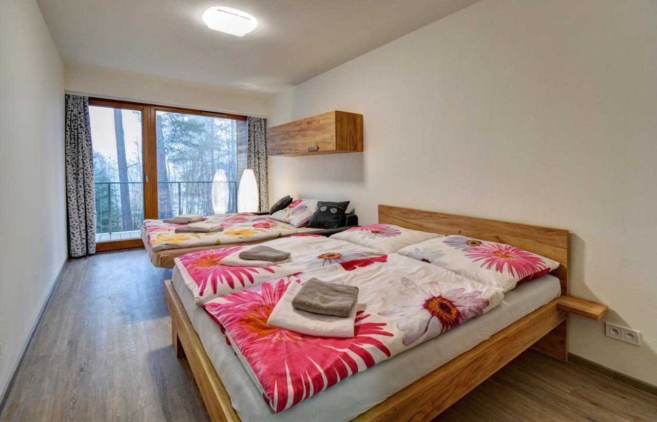 Apartmany Sunny Lipno リプノ・ナト・ヴルタヴォウ エクステリア 写真
